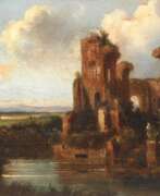 Aperçu. Franz Wilhelm Schiertz, attr., Burgruine am See