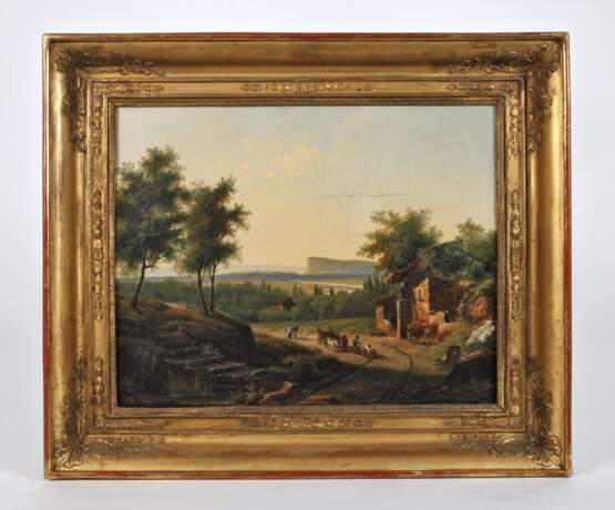 Frans Swagers, attr., Sommerliche Landstraße - photo 1