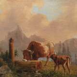 Varoni, An der Tränke auf der Alm - Foto 1