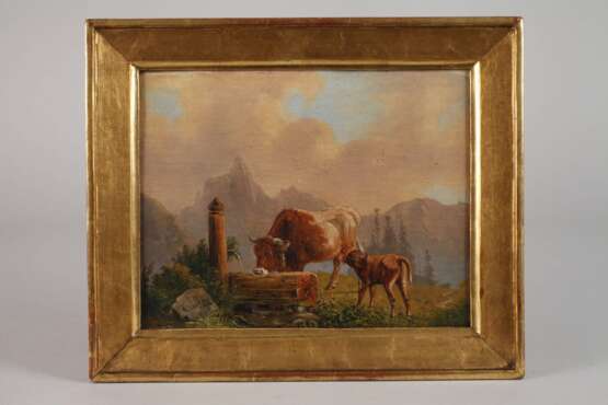 Varoni, An der Tränke auf der Alm - Foto 2