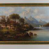 Julius Zopf, Bauernhäuser am See - Foto 2