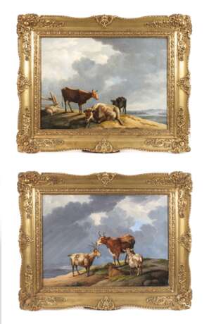 Paar Tierstücke Biedermeier - photo 1