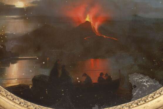 Ausbruch des Vesuvs bei Nacht - Foto 3