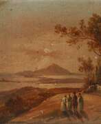 Catalogue des produits. Blick von Amalfi auf die Insel Ischia 