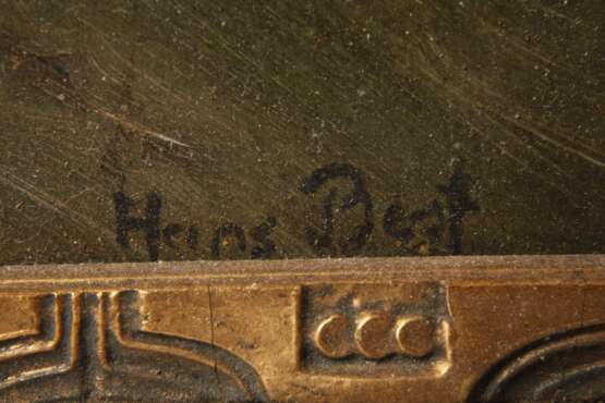 Hans Best, attr., Mann in der Stube - Foto 3