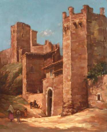 Charles Bisschops, attr., "Daroca-Aragon" - Foto 1