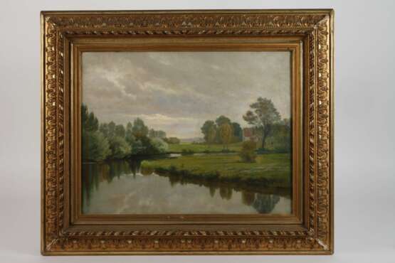 Wilhelm Clemens, Landschaft mit See - photo 2 Wilhelm Clemens, Landschaft mit See - photo 2
