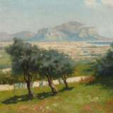 Erminio Kremp, Bei der Olivenernte vor Palermo - photo 1