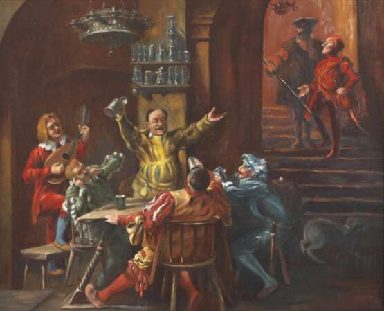 Ernst, Faust mit Mephisto in Auerbachs Keller - photo 1