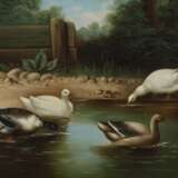 B. Günter, Enten am Teich - photo 1