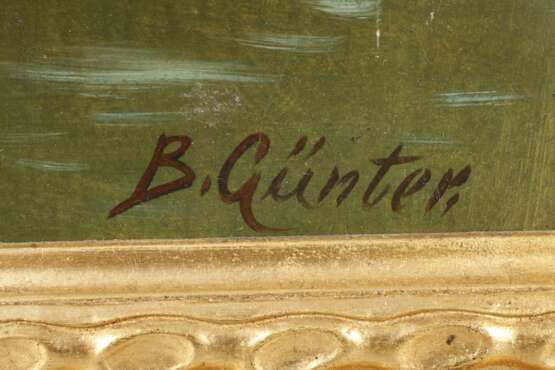 B. Günter, Enten am Teich - photo 3