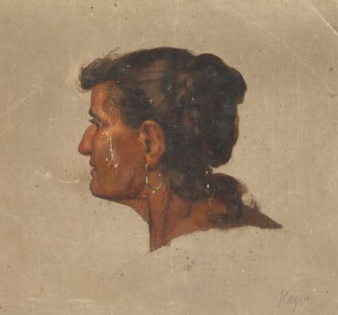Hagen, Portraitstudie einer Südländerin - photo 1