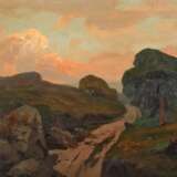 W. Kraus, Romantische Abendlandschaft - photo 1