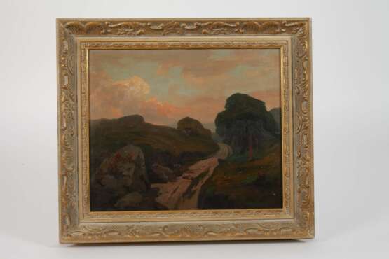 W. Kraus, Romantische Abendlandschaft - photo 2