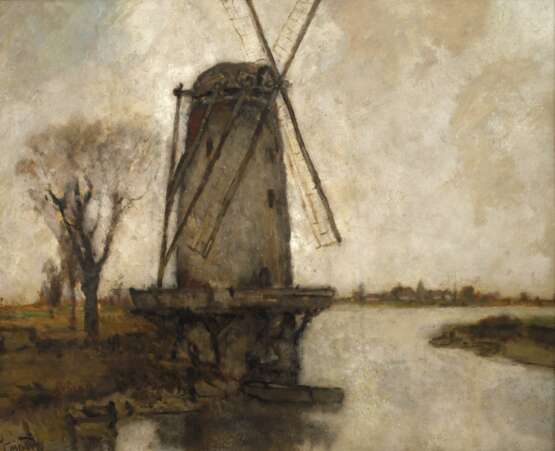 Karl Leipold, Windmühle am Fließ - photo 1