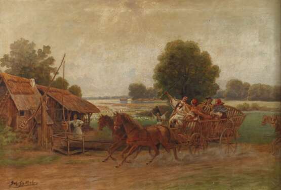 Johann Georg Mohr, »Heimkehr in fröhlicher Gesellschaft« - photo 1