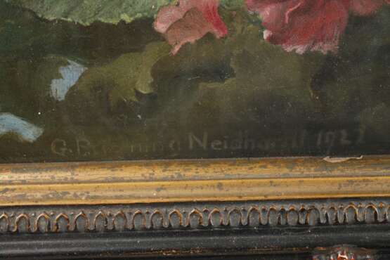 Neidhardt, Stillleben mit Primeln und Geranien - photo 3
