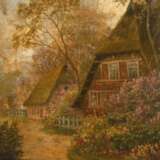 Marie Oesterley, Reetgedeckte Bauernhäuser - Foto 1