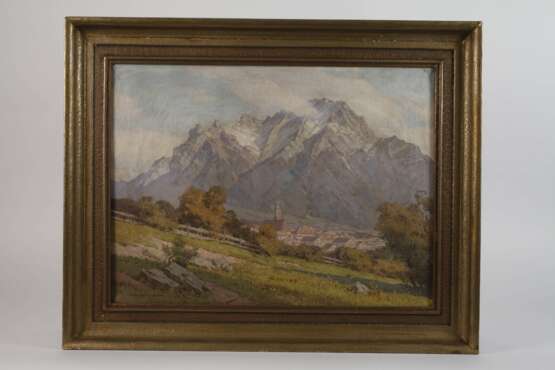 Ernst Carl Walter Retzlaff, "Mittenwald am Karwendel" - фото 2