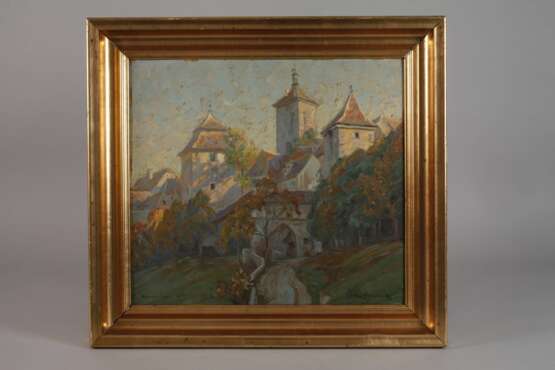 Paul Sollmann, Ansicht Rothenburg ob der Tauber - photo 2