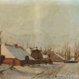 N. v. Straten, Winterliche Dorflandschaft - photo 1