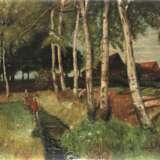 W. Thumann, Kinder am Moorgraben in Worpswede - Foto 1