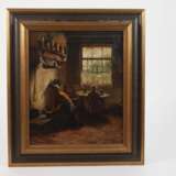 Louis van der Tonge, Interieur mit Mutter und Kind - фото 2