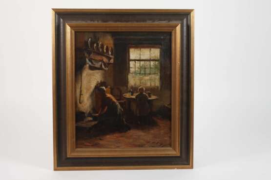 Louis van der Tonge, Interieur mit Mutter und Kind - фото 2 Louis van der Tonge, Interieur mit Mutter und Kind - фото 2