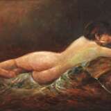 Liegender Mädchenakt - Foto 1