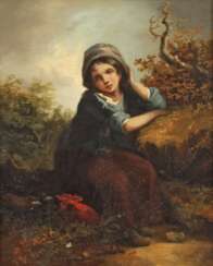 Sinnendes Mädchen 