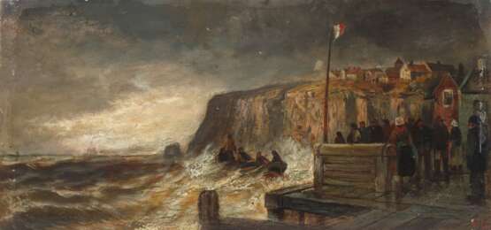 Sturm an der Steilküste - photo 1