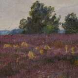 Adolf Glatte, Moorlandschaft mit blühender Heide - photo 4