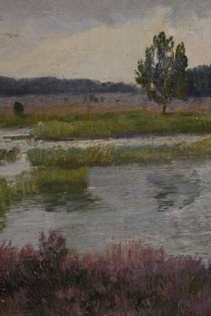 Adolf Glatte, Moorlandschaft mit blühender Heide - photo 5