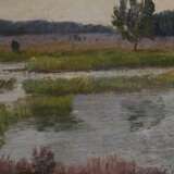 Adolf Glatte, Moorlandschaft mit blühender Heide - photo 5