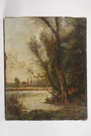 Henri Joseph Harpignies, attr., Flusslandschaft - photo 2