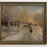 Albert Mantelet, Winterliche Landstraße - photo 2