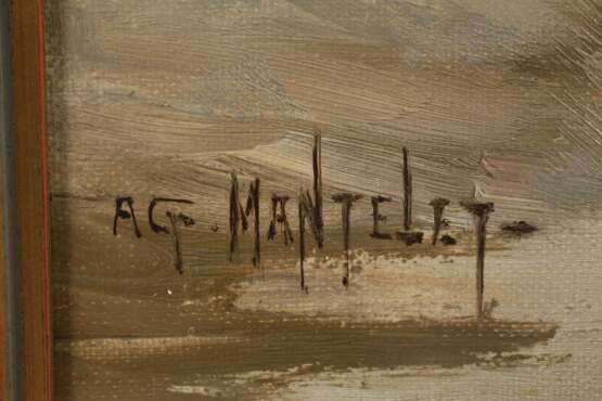 Albert Mantelet, Winterliche Landstraße - photo 3