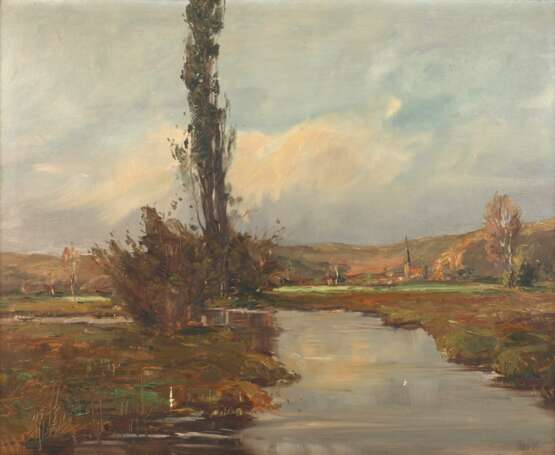 G. Rau, Sommerliche Flusslandschaft - photo 1