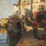 Hermann Schmidtmann, "Venezianisches Motiv" - Foto 1