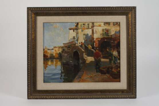 Hermann Schmidtmann, "Venezianisches Motiv" - Foto 2