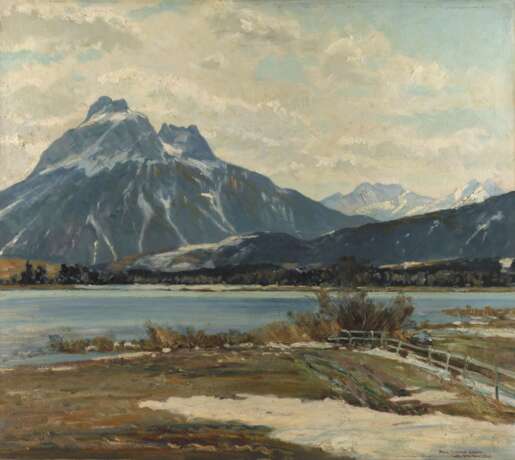 Johann Paul Walch, Vorfrühling in den Alpen - photo 1