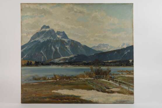 Johann Paul Walch, Vorfrühling in den Alpen - photo 2