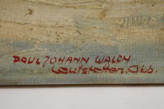 Johann Paul Walch, Vorfrühling in den Alpen - photo 3