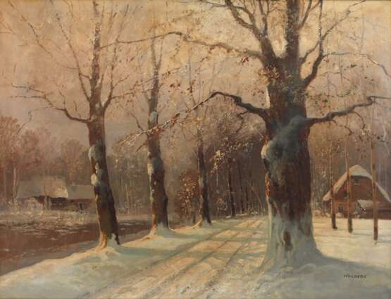 Franz Waldegg, attr., Winterlandschaft - photo 1