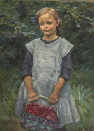 Das Mädchen mit dem Blumenkorb - photo 1