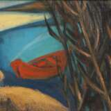 Henschel, Expressionistische Landschaft mit Boot - photo 1