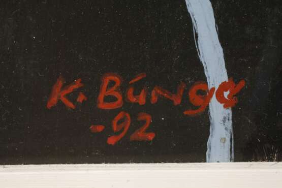 Kurt Bunge, Abstrakte Komposition mit Pfeil - Foto 3