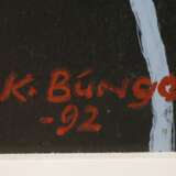 Kurt Bunge, Abstrakte Komposition mit Pfeil - Foto 3