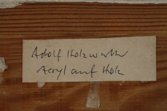 Adolf Holzwarth, Abstraktion - фото 5