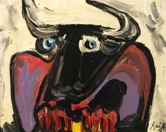 Peter Robert Keil, "Spielender Stier" - photo 1